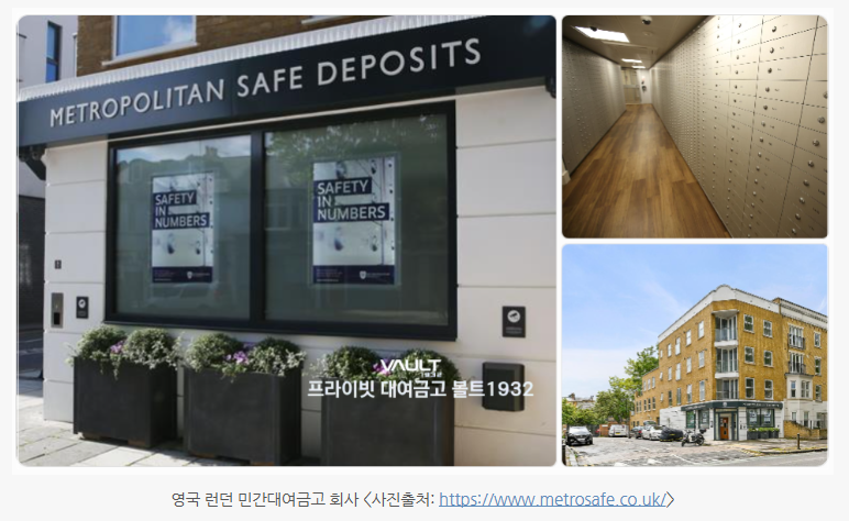 영국런던민간대여금고