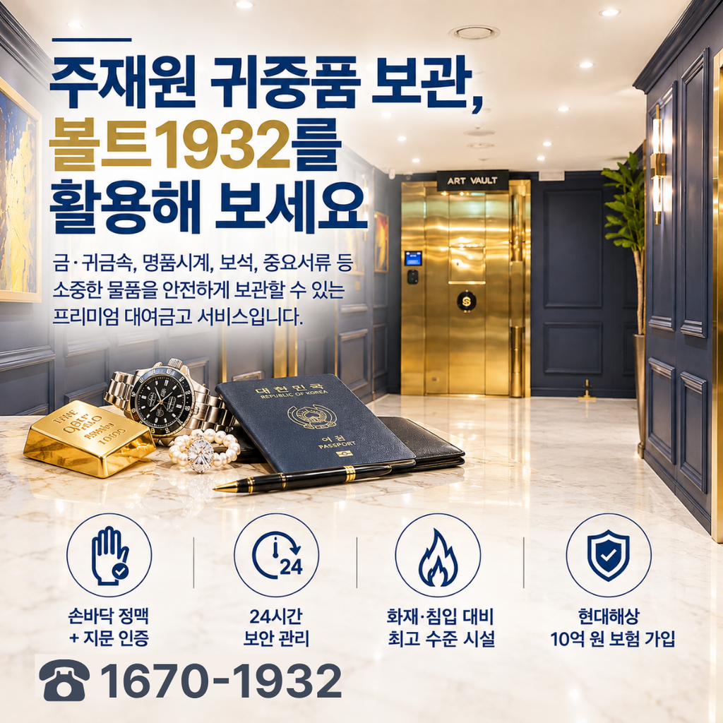 귀중품보관 볼트1932