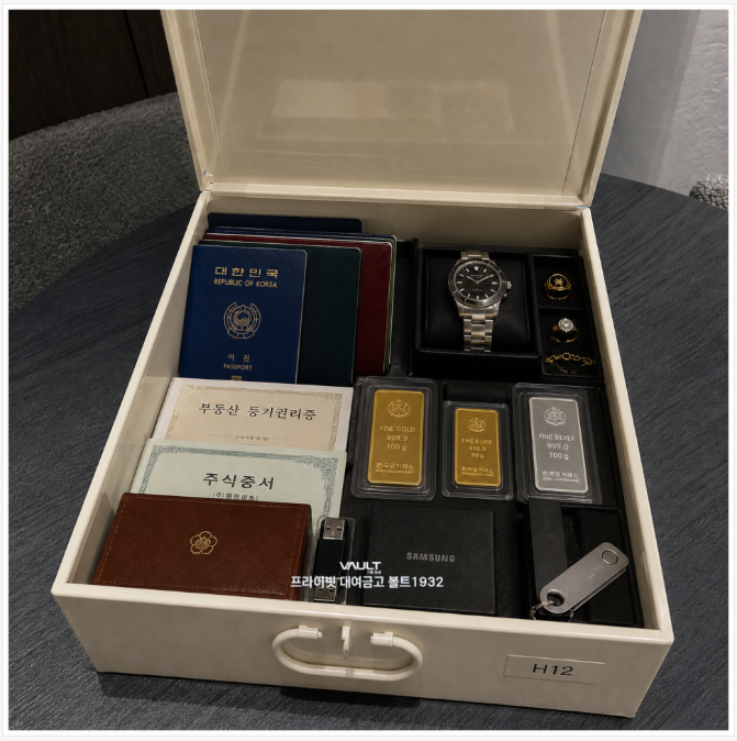 볼트1932 안전한 실물자산보관